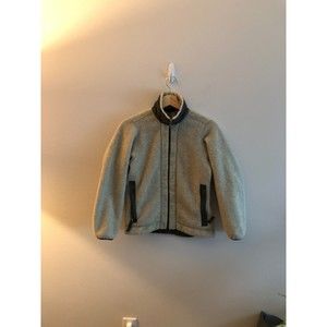Patagonia Synchilla Fleece Zip Up Jacket Oatmeal Womens Size XS